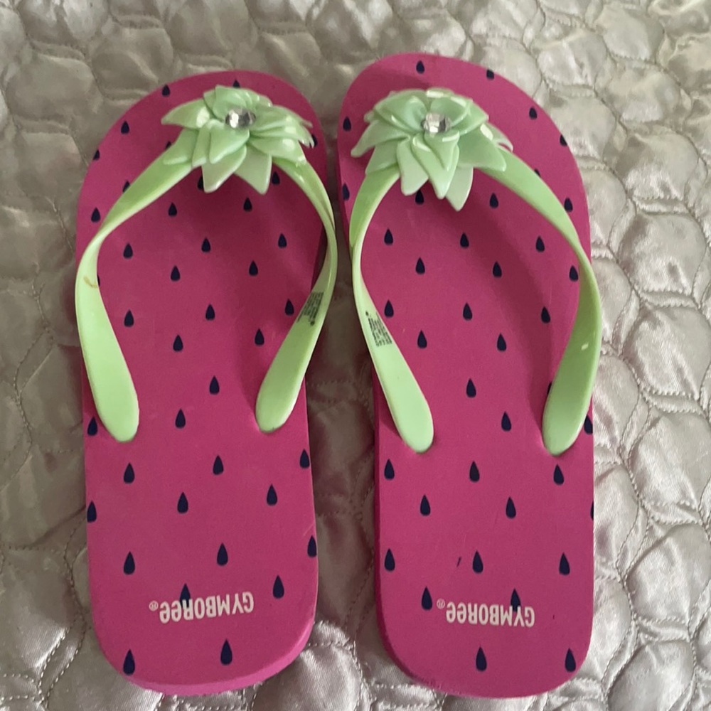Gymboree flip flops never worn